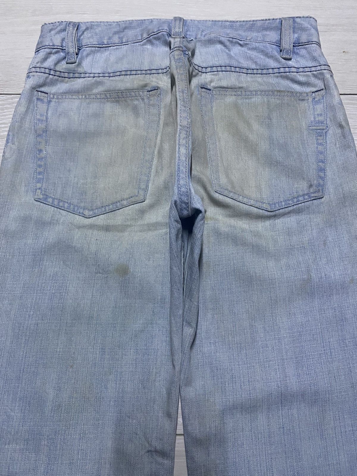 A-COLD-WALL* × Diesel Vintage Diesel Light Wash Little Bootcut Jeans Size US 28 / EU 44 - 4 Thumbnail