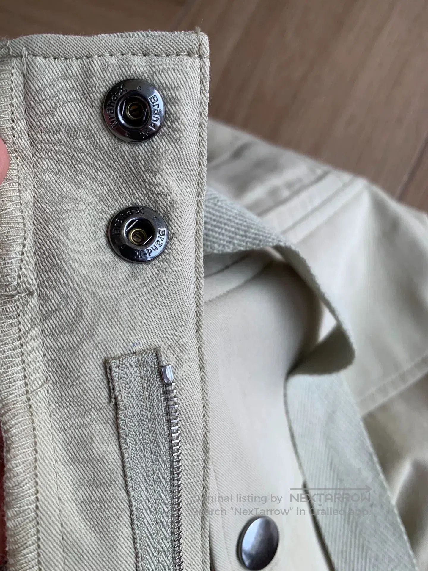 Auralee AURALEE Wool Herringbone Cargo Pants. Size US 36 / EU 52 - 4 Thumbnail