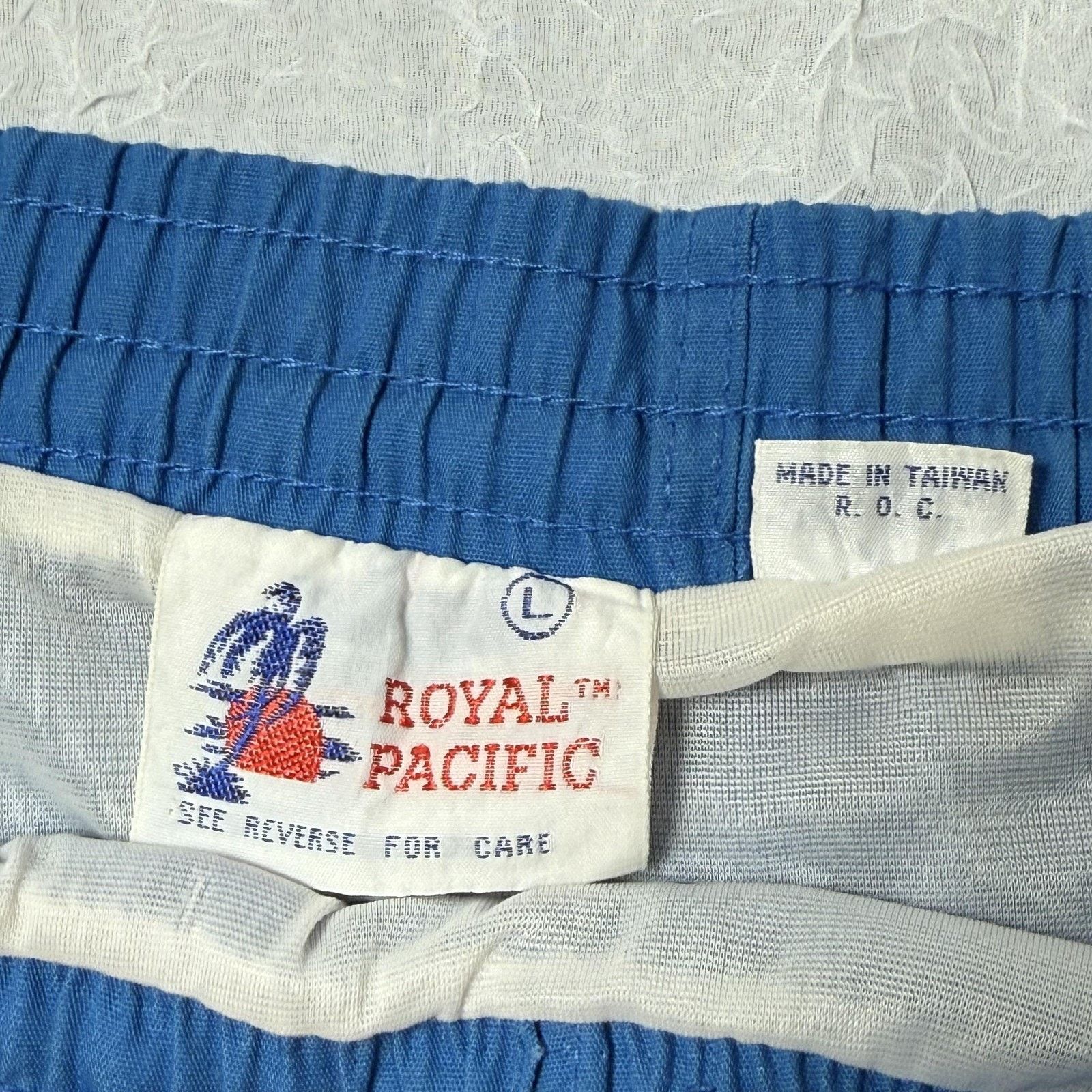 Vintage Vtg Royal Pacific Shorts Mens Large Swim Trunks Hawaii 80s Size US 36 / EU 52 - 4 Thumbnail