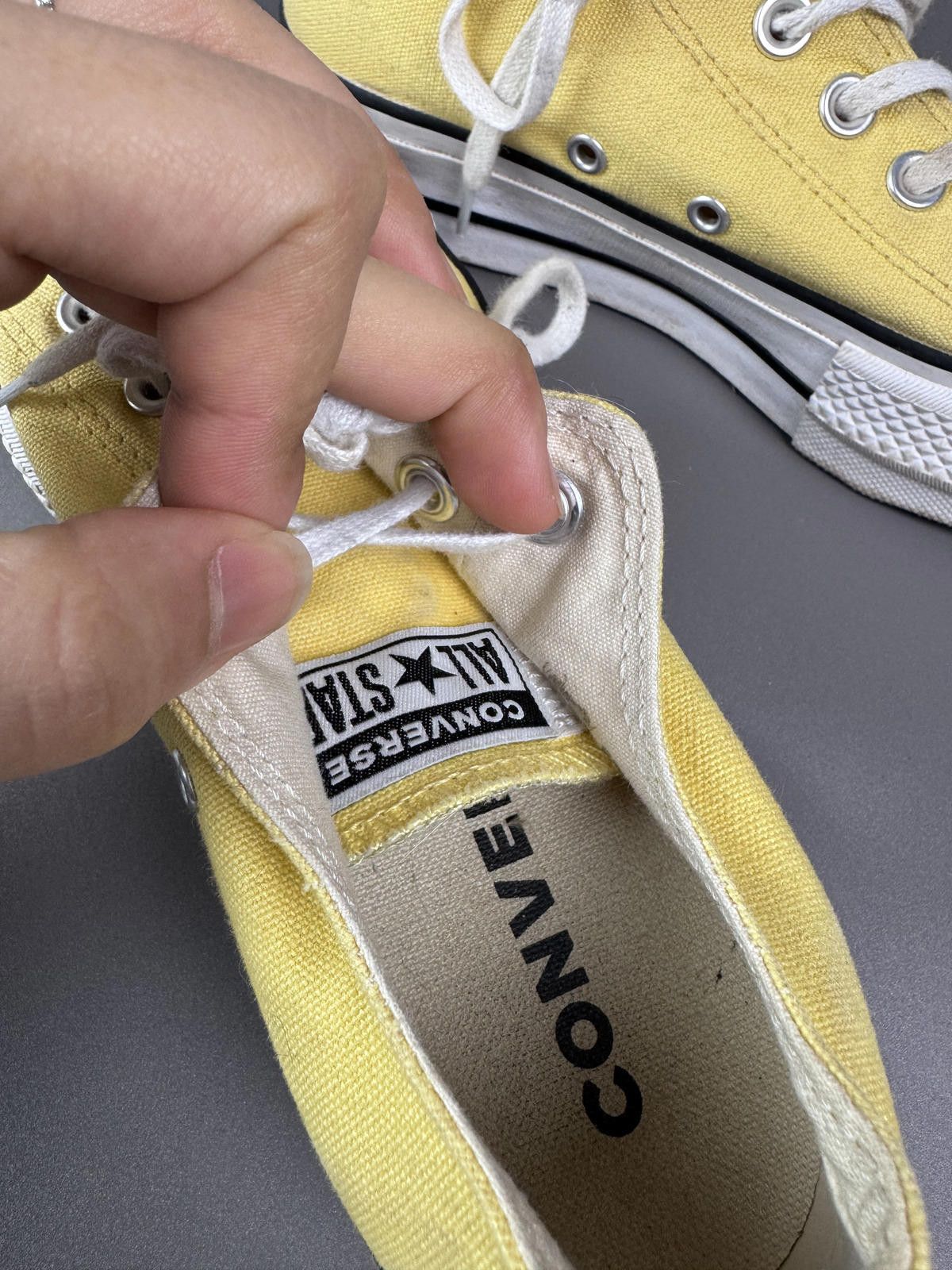 Converse Converse Chuck Taylor All Star Yellow Low Top Sneakers Size US 9 / EU 42 - 4 Thumbnail