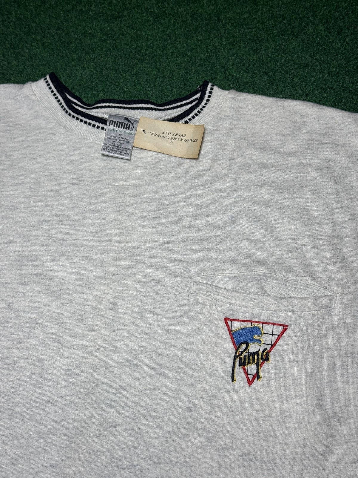 Puma Puma Vintage Sweatshirt 80s 90s Short Sleeve M/L Boxy 25x28 Size US L / EU 52-54 / 3 - 2 Thumbnail