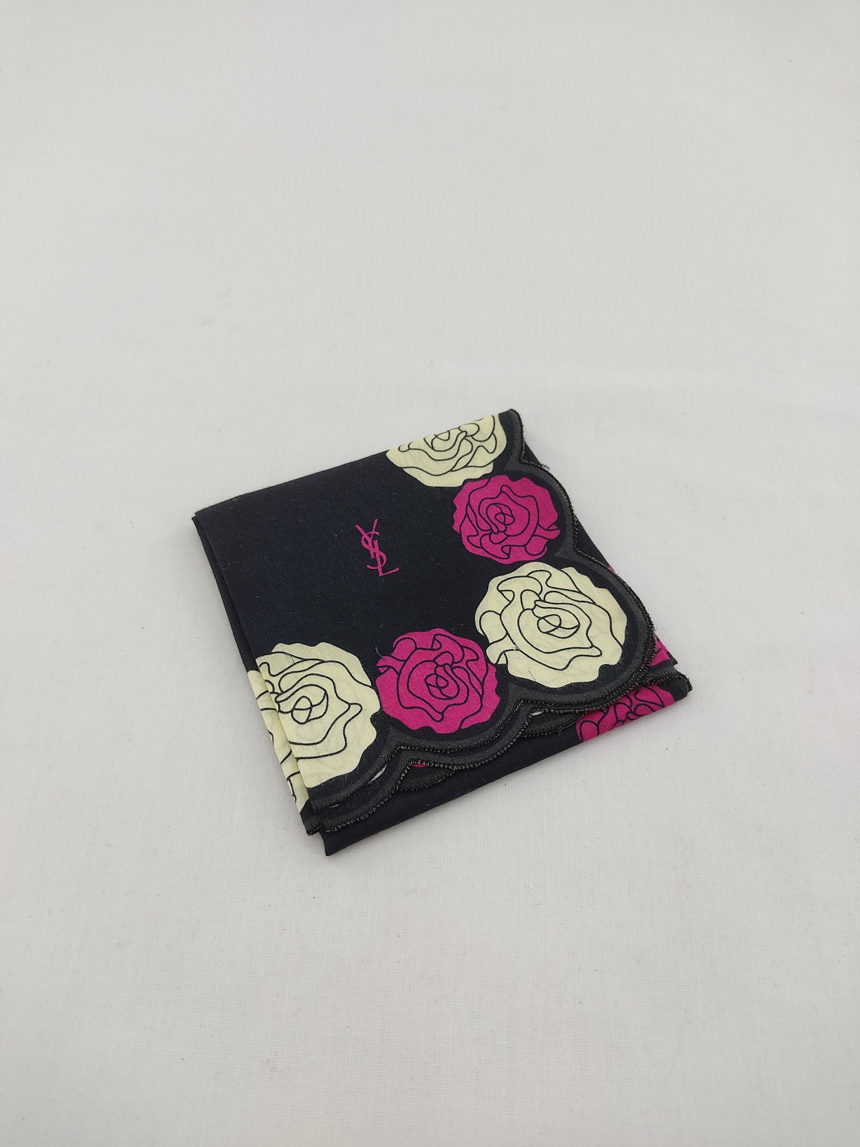 Vintage × Yves Saint Laurent Vintage Yves Saint Laurent Handkerchief / Neckwear / Bandana Size ONE SIZE - 2 Thumbnail