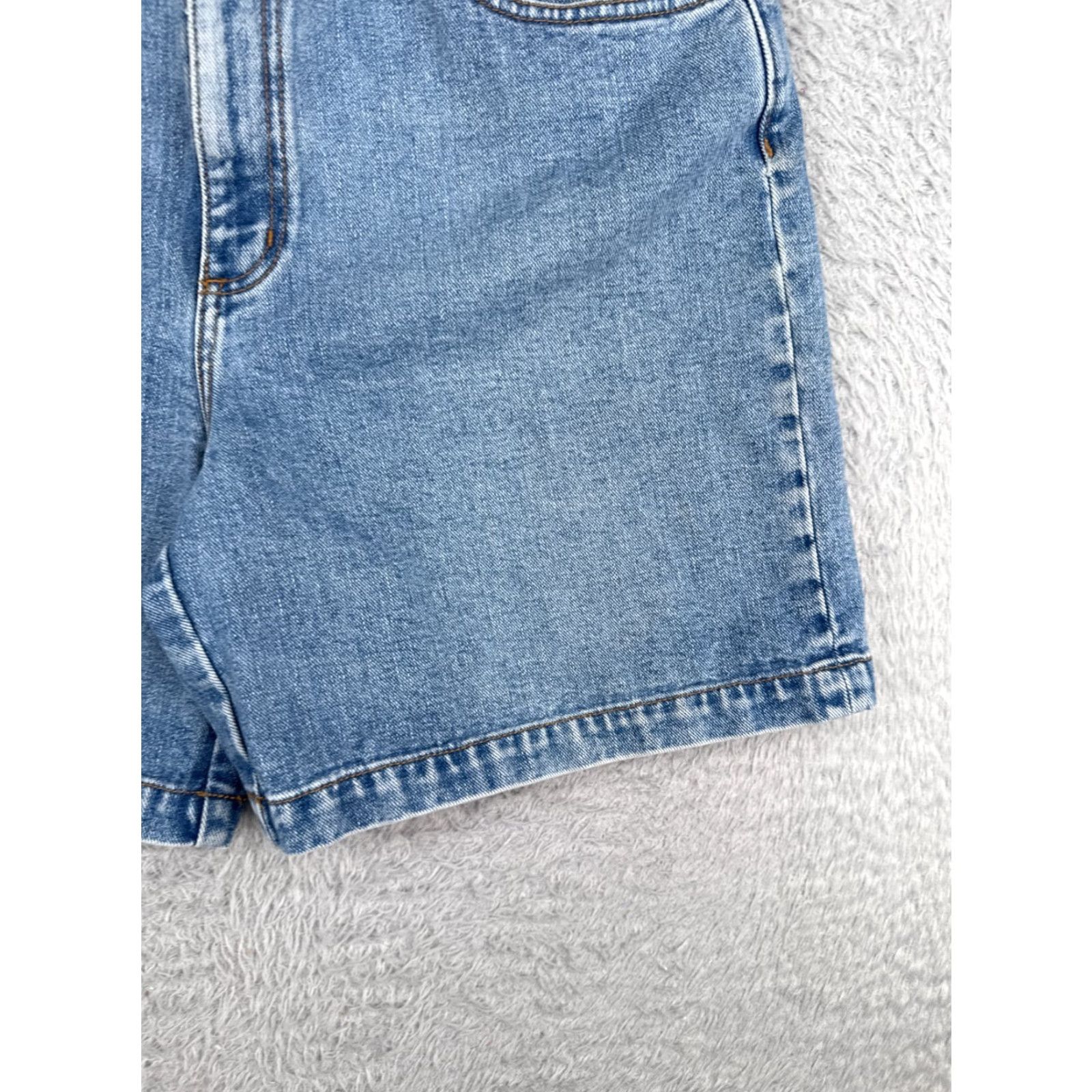 Ralph Lauren VINTAGE Lauren Ralph Lauren Shorts Women Adult 12 Blue Denim 32x7 100% Cotton Mid Rise Size 34" / US 12 / IT 48 - 2 Thumbnail
