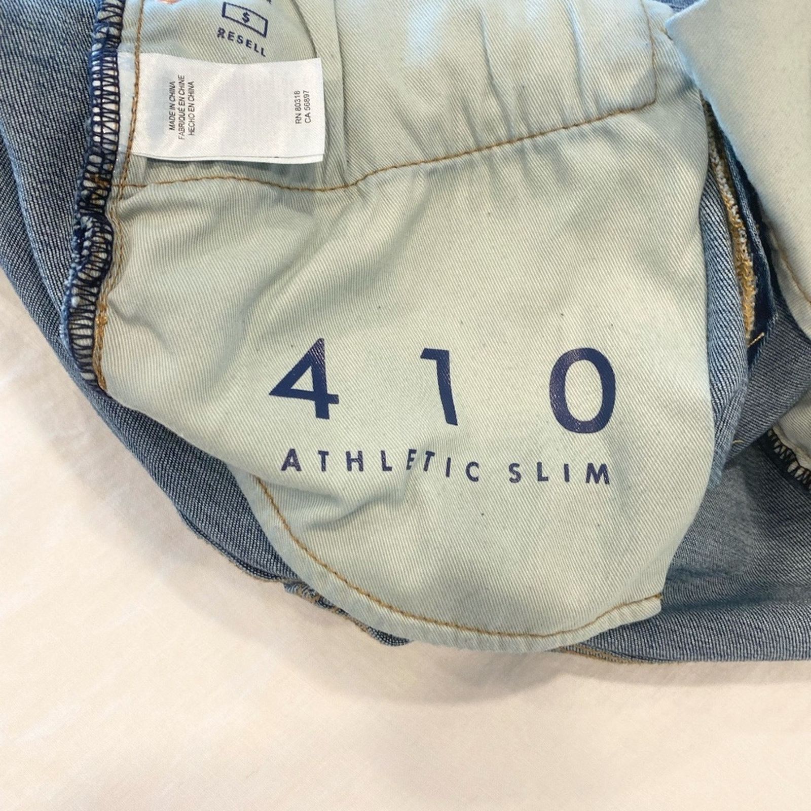 Lucky Brand Lucky Brand Men's 410 Athletic Slim Stretch Jeans - 31x32 Size US 31 - 7 Thumbnail