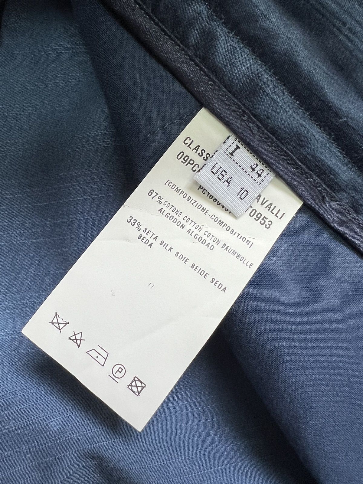 Just Cavalli × Roberto Cavalli × Vintage Roberto Cavalli Class Flared silk Vintage pants Size 30" / US 8 / IT 44 - 8 Thumbnail