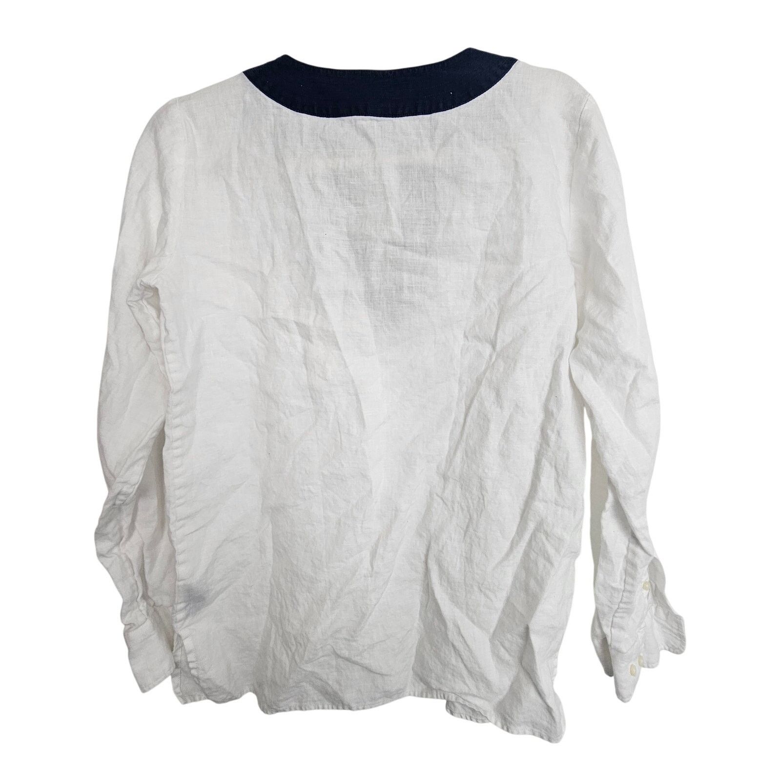 Lauren Ralph Lauren Lauren Ralph Lauren Women Linen Tunic S Lagenlook Coastal Size S / US 4 / IT 40 - 7 Thumbnail
