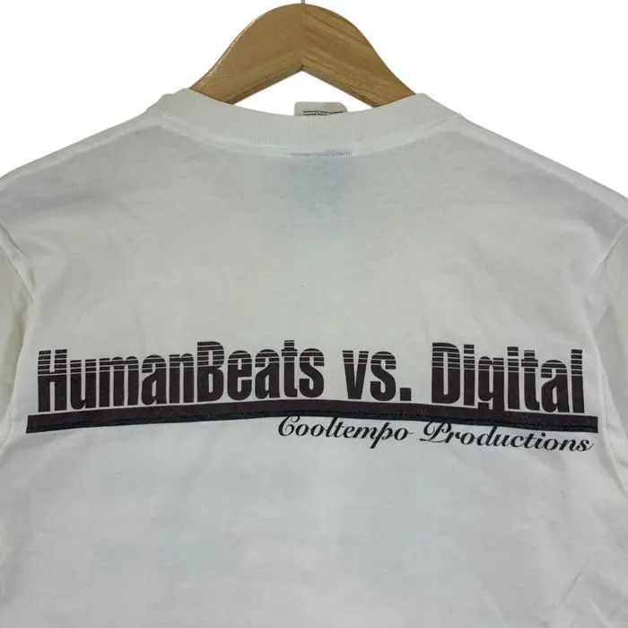 Vintage Vintage HUMANBEATS VS DIGITAL Cooltempo Productions TShirt Size US S / EU 44-46 / 1 - 4 Thumbnail