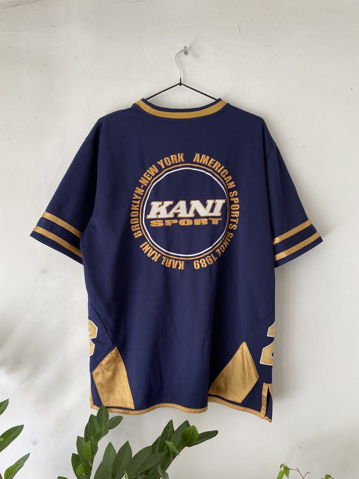 Karl Kani × Vintage Vintage Karl Kani Jersey Size US S / EU 44-46 / 1 - 1 Thumbnail