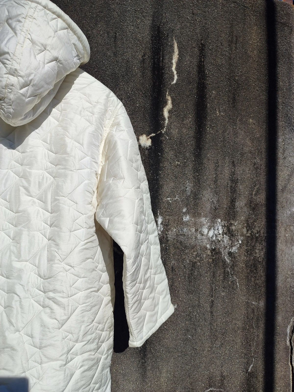 Designer × Japanese Brand Vividakiko Quilted Hooded Coat – Ivory (M) Size US M / EU 48-50 / 2 - 8 Thumbnail