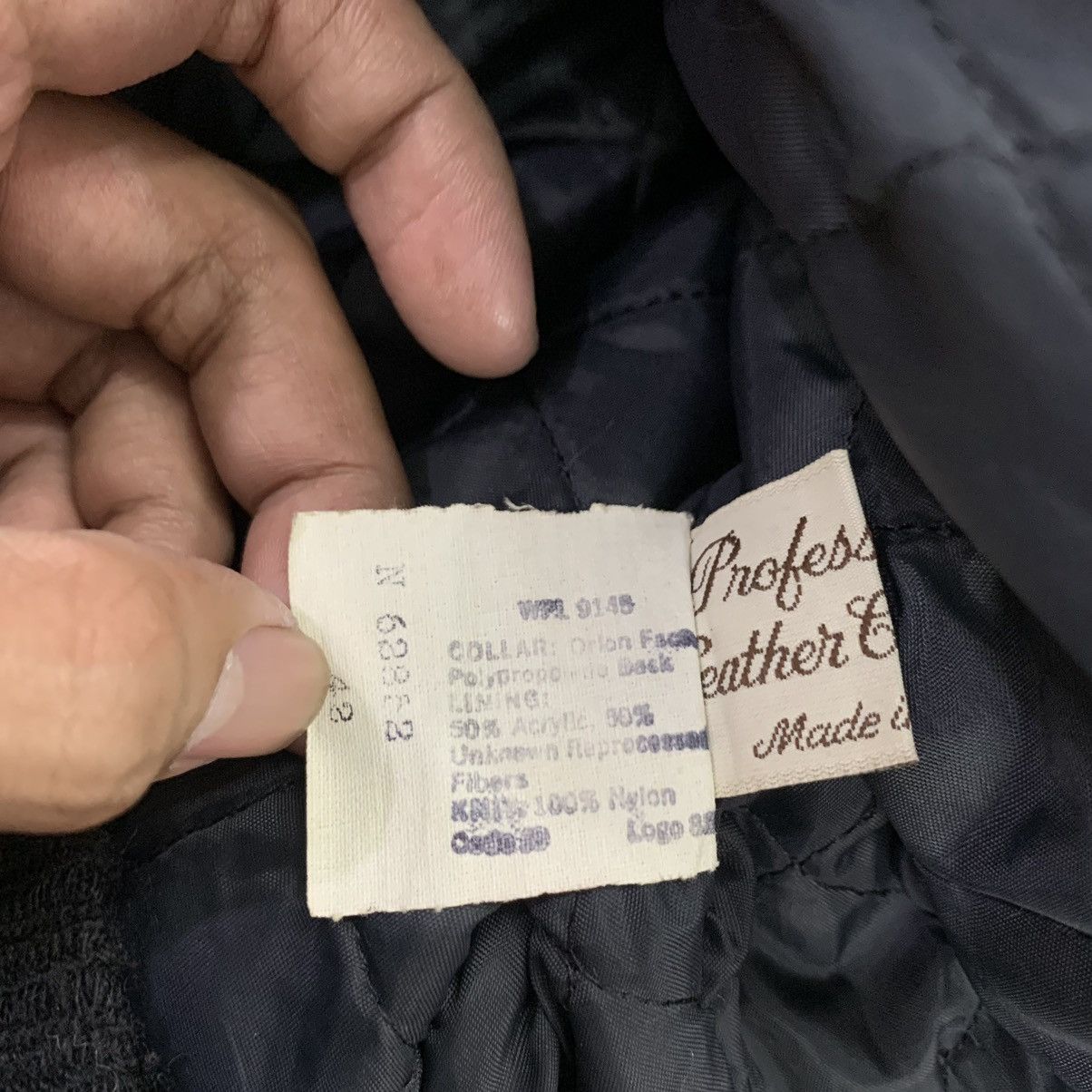 Vintage Vintage Oakton Limited Bomber Fight Leather Jacket Size US M / EU 48-50 / 2 - 7 Thumbnail