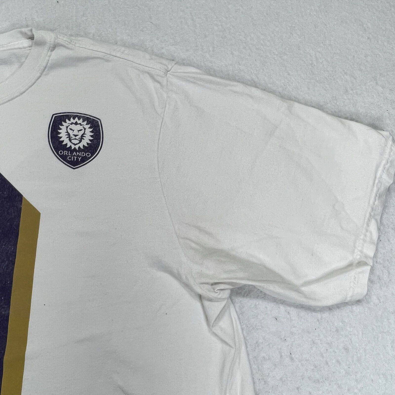 Adidas Adidas Orlando City Soccer Club Graphic T Shirt #0 Size US M / EU 48-50 / 2 - 4 Thumbnail