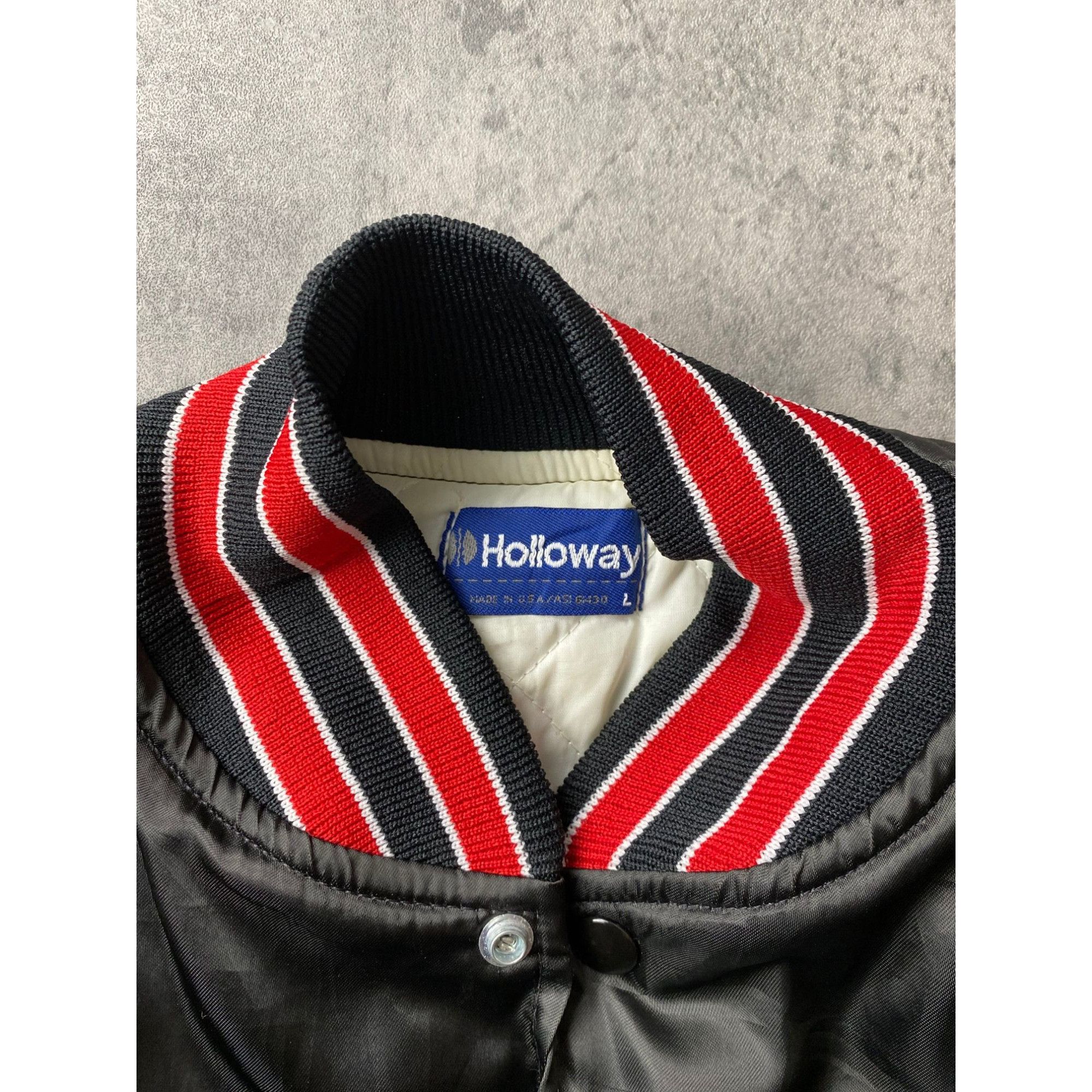 Vintage Vintage Guilderland Pop Warner Jacket Satin Snap On Size US L / EU 52-54 / 3 - 4 Thumbnail