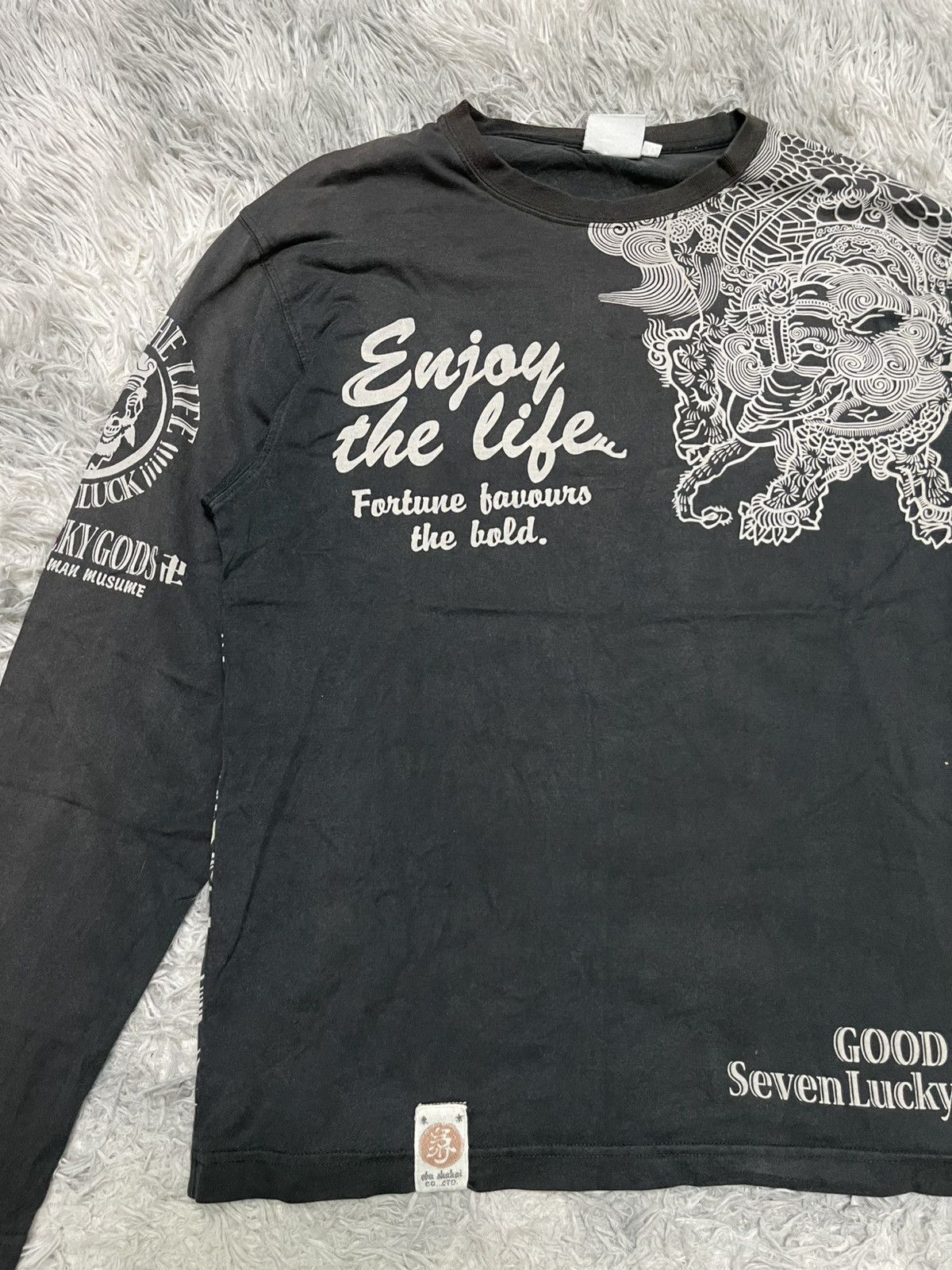 Tedman 2000s TEDMAN SEVEN LUCKY GODS OVP LONG SLEEVE SUN FADED Size US M / EU 48-50 / 2 - 5 Thumbnail
