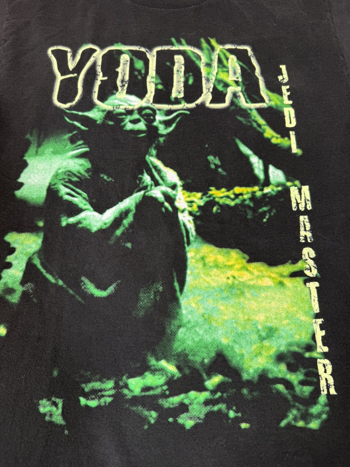 Rare Vintage 90s Star Wars Yoda Promo T-Shirt