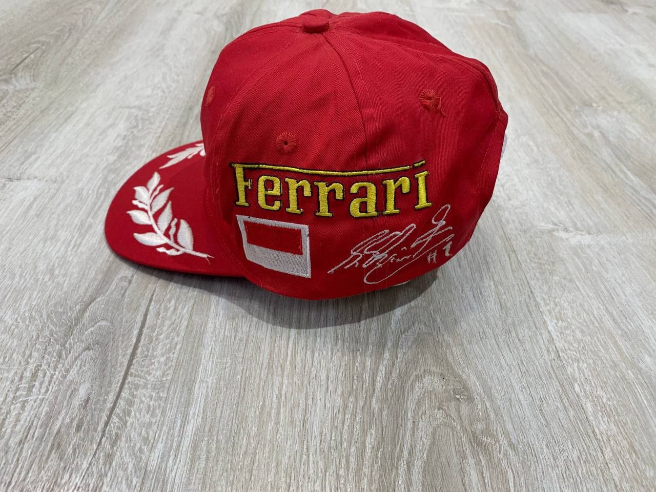 Ferrari × Vintage Mens vintage cap Ferrari Michael Schumacher Size ONE SIZE - 4 Thumbnail