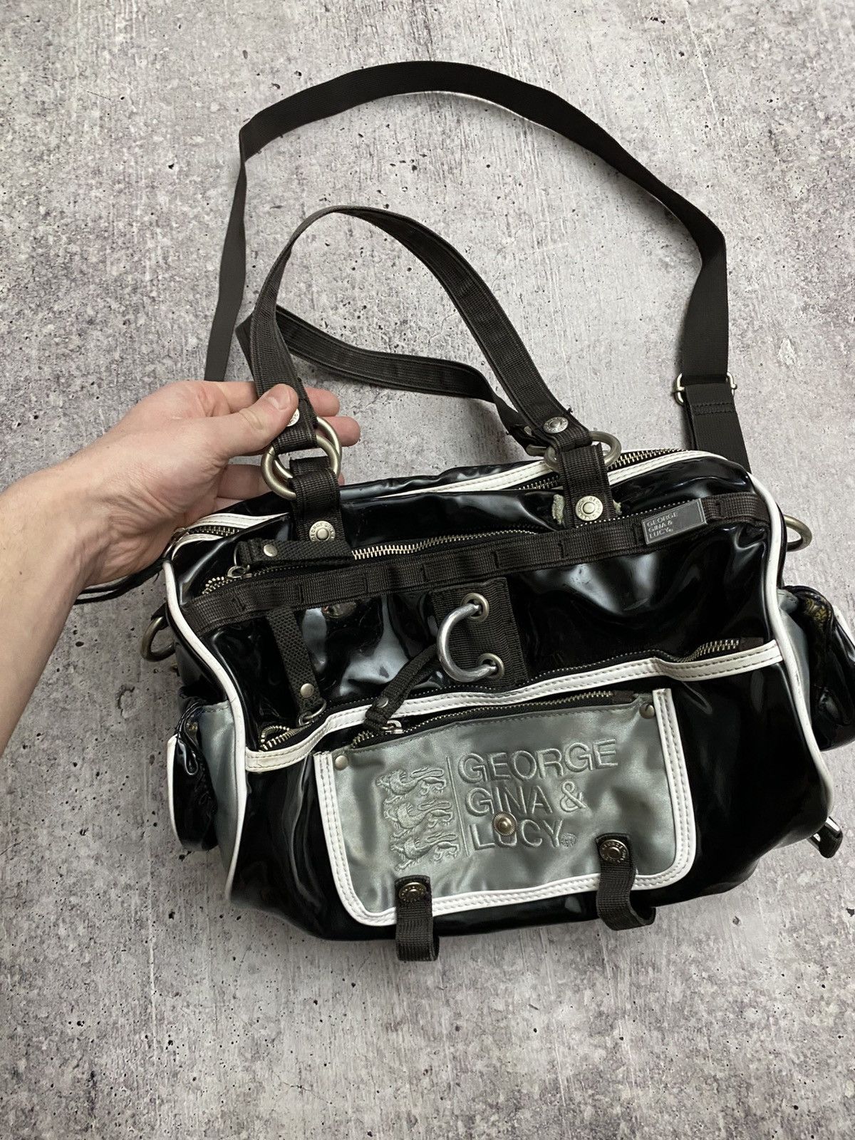 Vintage 🔥GEORGE GINA LUCY VINTAGE BAG Size ONE SIZE - 6 Thumbnail