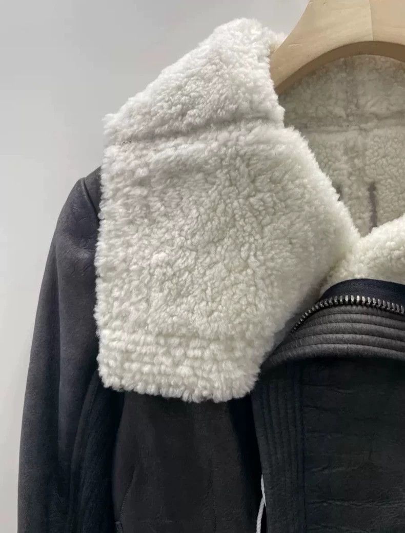 Rick Owens Rick Owens Ladies slim fur jacket coat-2505 Size US S / EU 44-46 / 1 - 3 Thumbnail