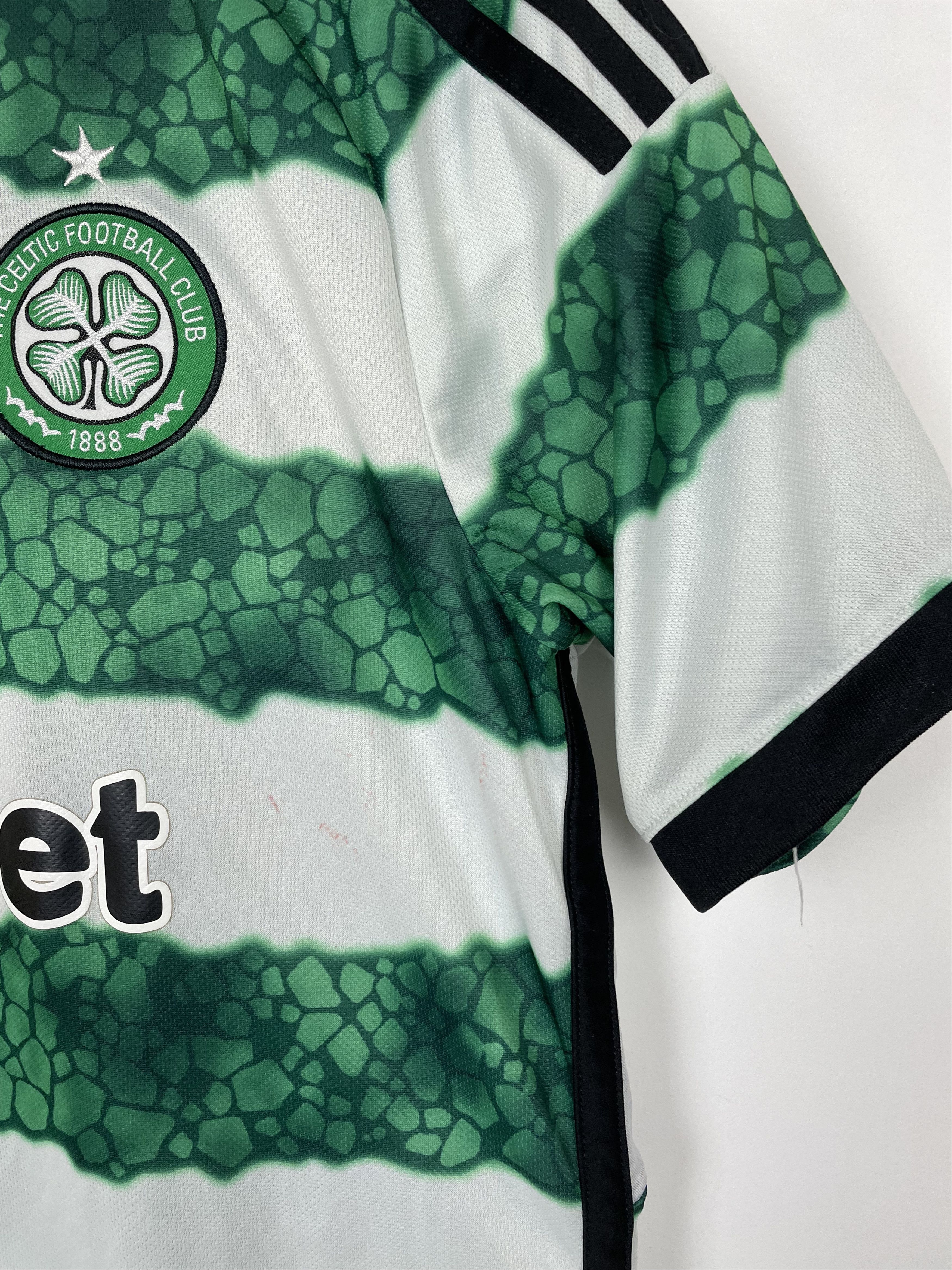 Adidas Adidas Celtic 2023-2024 Home Jersey Size M Size US M / EU 48-50 / 2 - 5 Thumbnail