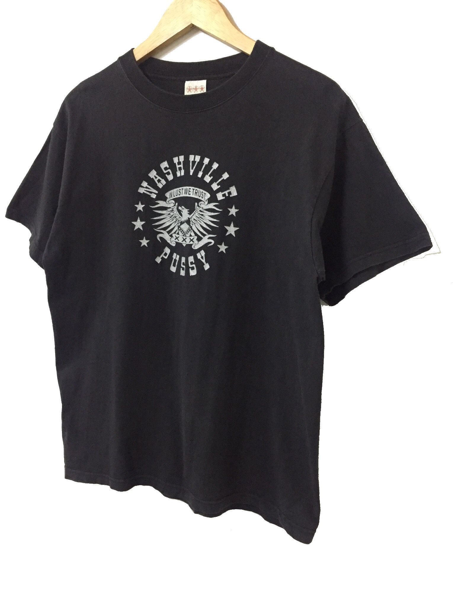 Band Tees × Vintage VINTAGE NASHVILLE PUSSY AMERICAN ROCK BAND TSHIRT Size US M / EU 48-50 / 2 - 2 Thumbnail