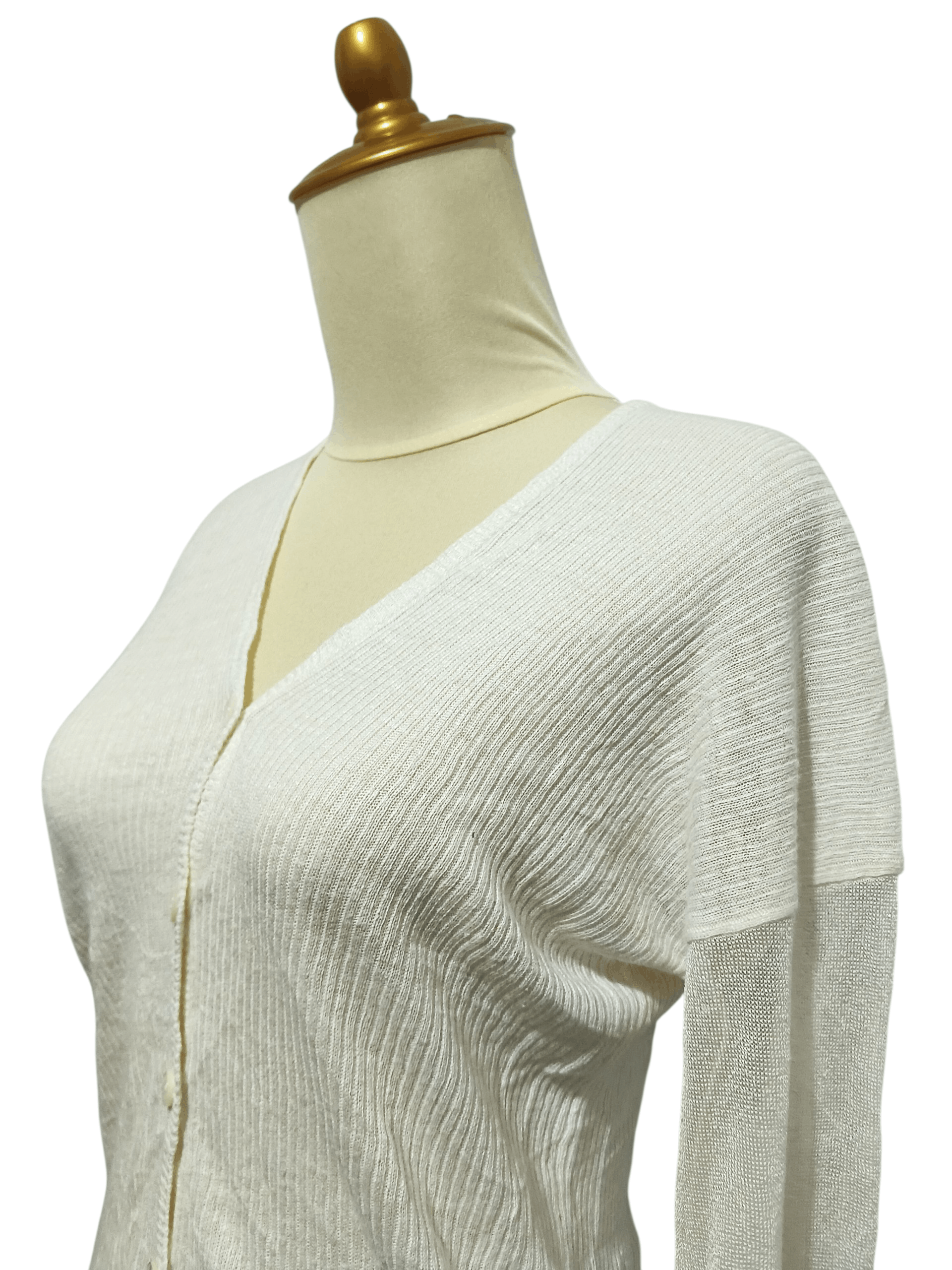 Other Scaglione white Cardigan Size M / US 6-8 / IT 42-44 - 3 Thumbnail