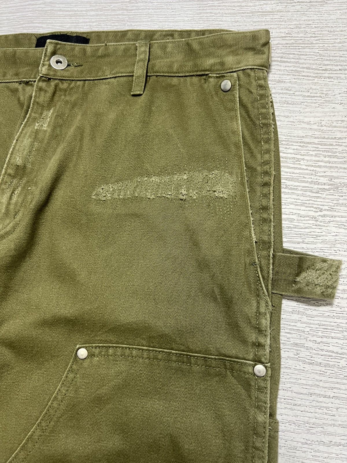 Vuja De Vuja De 004 Mori Distressed Double Knee Carpenter Pants Size US 34 / EU 50 - 5 Thumbnail