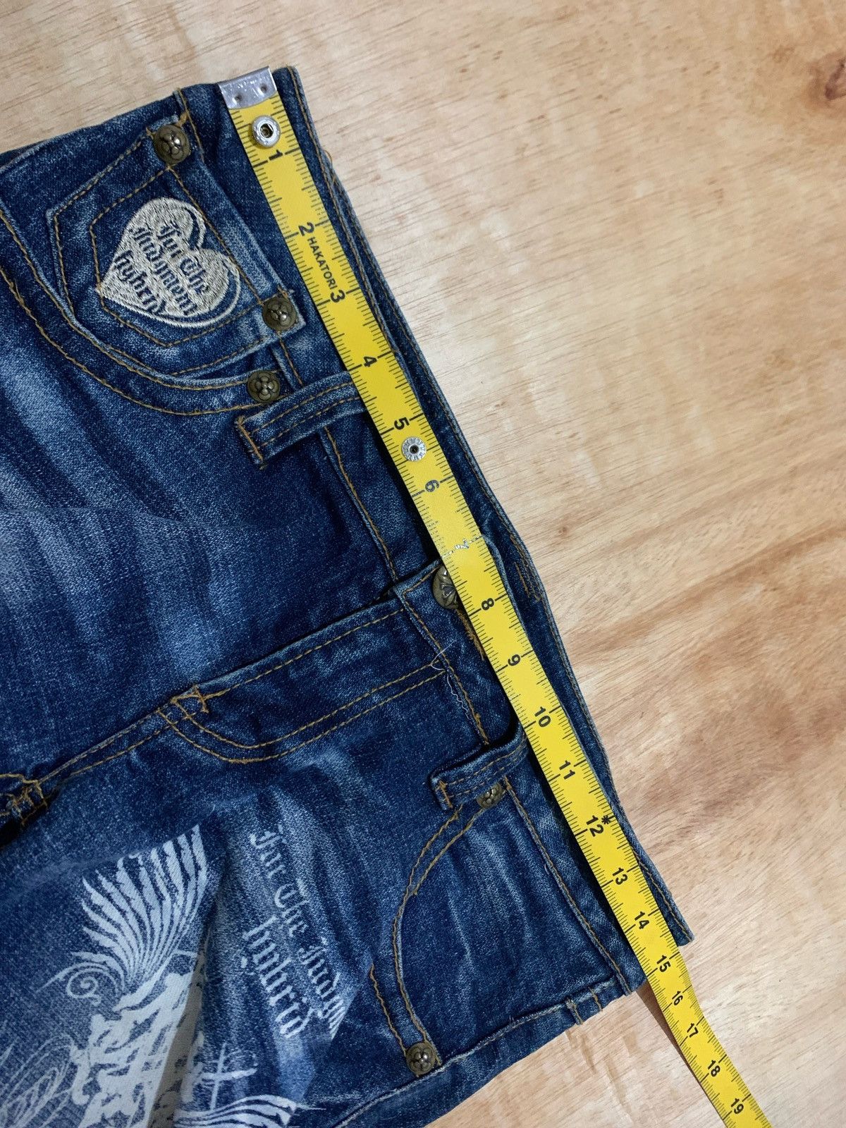 Hysteric Glamour × If Six Was Nine × Japanese Brand For The Judgment Hyhrisd Ifsixwasnine Lgb style Jeans Size US 30 / EU 46 - 10 Thumbnail