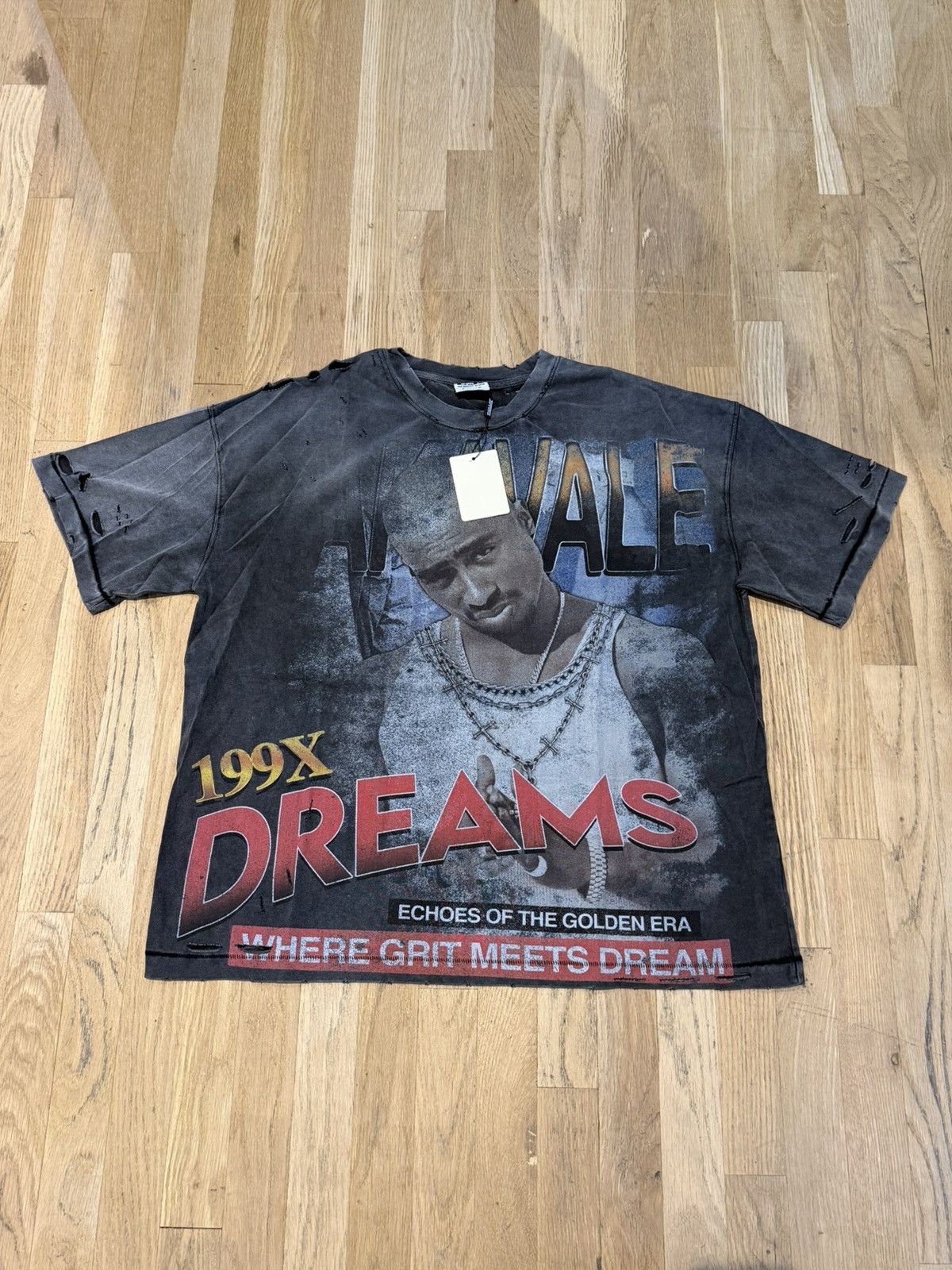 Vale Vale “makavale” tee (black) Size US S / EU 44-46 / 1 - 1 Thumbnail