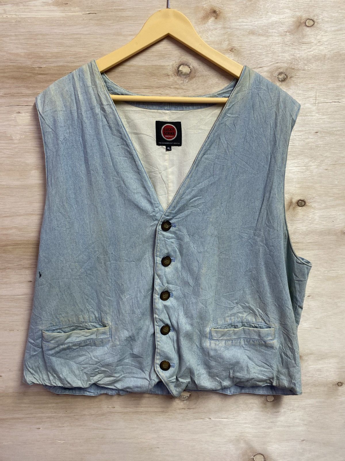 Other vintage lucky strike vest Size US XL / EU 56 / 4 - 1 Thumbnail