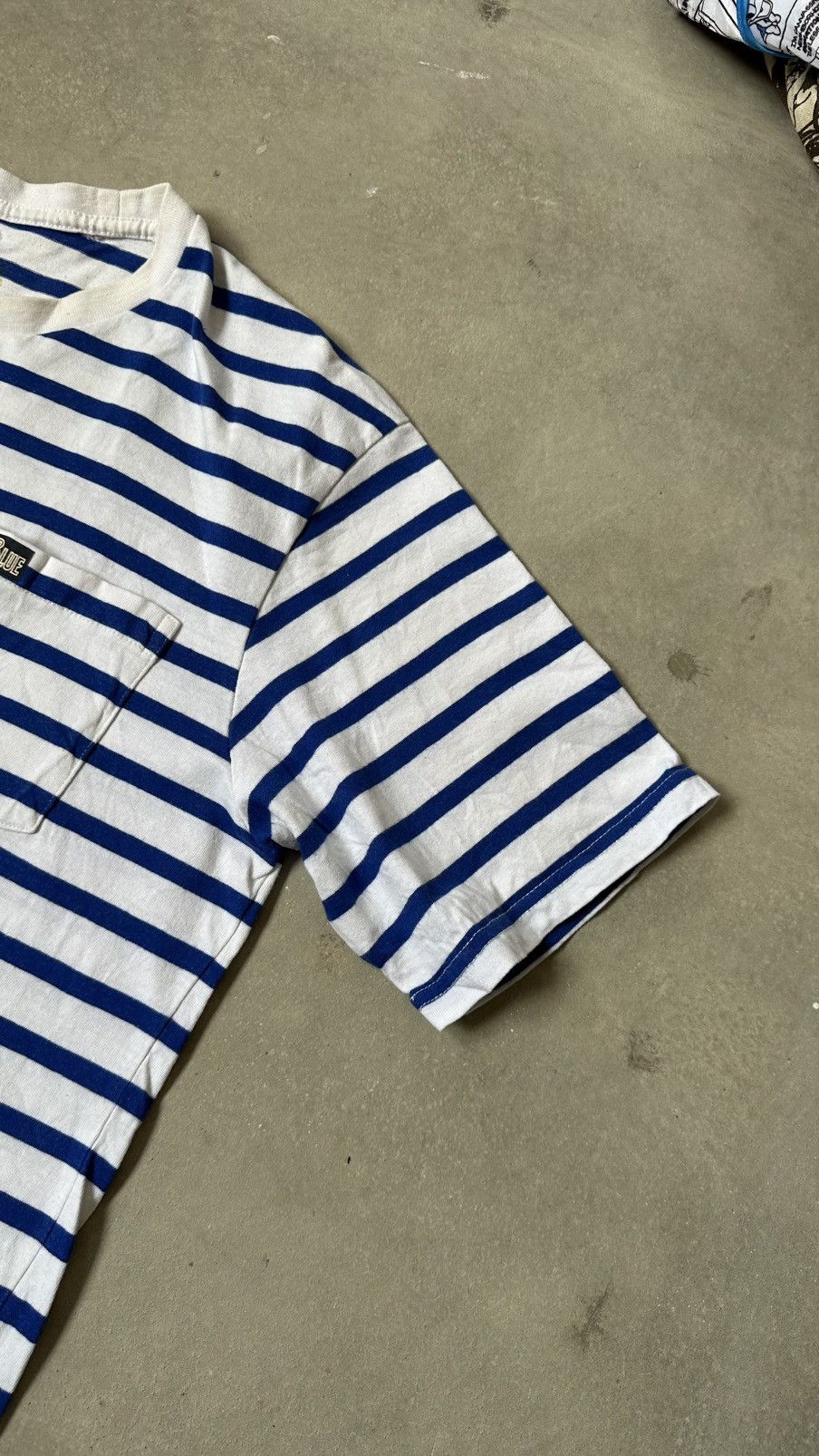 Blue Blue Japan VINTAGE BLUE BLUE JAPAN X FRUITS OF THE LOOM TEE Size US M / EU 48-50 / 2 - 4 Thumbnail