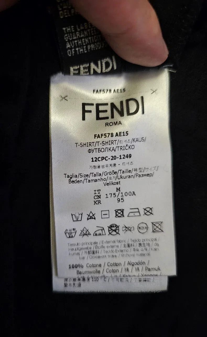 Fendi Fendi Flocking Pattern Short. Size US M / EU 48-50 / 2 - 6 Thumbnail