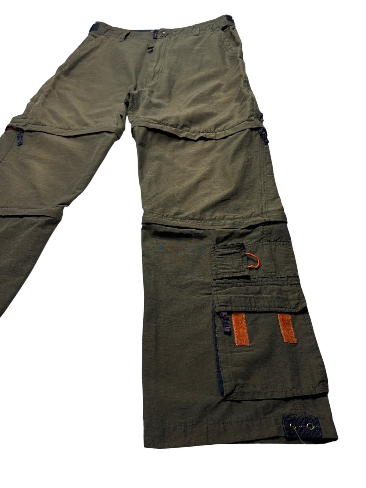 Vintage Vintage Y2K Olive No Boundaries Cargo Pants Shorts Size US 34 / EU 50 - 5 Thumbnail