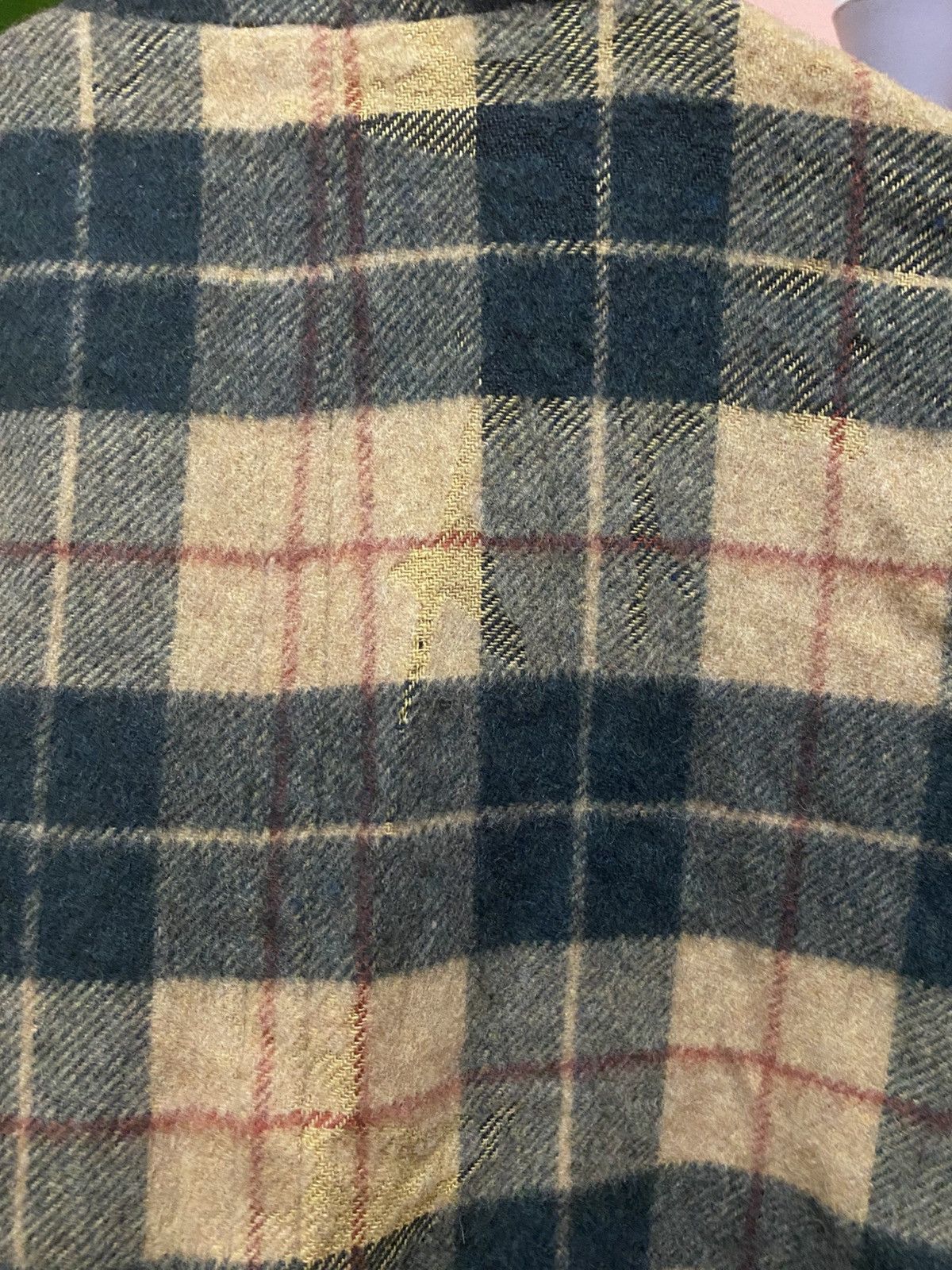 Hai Sporting Gear Vintage HAI by Issey Miyake Plaid Wool-Blend Jacket Size US M / EU 48-50 / 2 - 12 Thumbnail