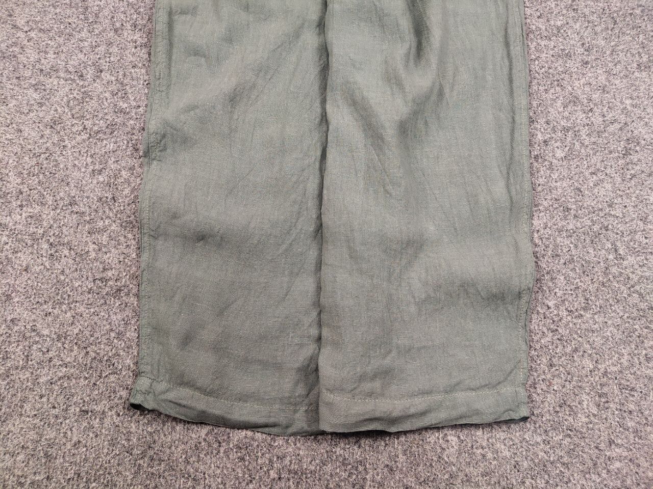 OSKA Oska Germany Design Linen pistachio color Light Baggy Pants Size 32" / US 10 / IT 46 - 7 Thumbnail
