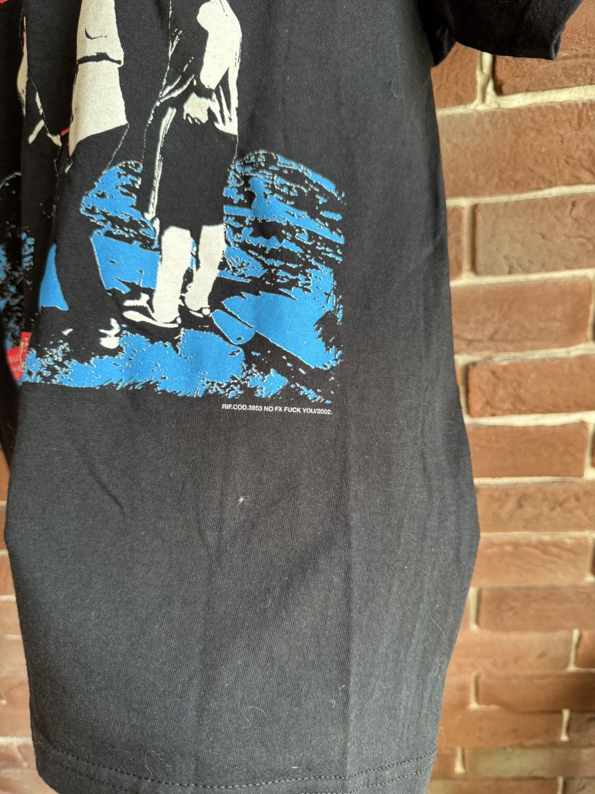 Band Tees Vintage 00s 2002 NOFX Fuck You Punk Hardcore Ban T-Shirt Size US L / EU 52-54 / 3 - 3 Thumbnail