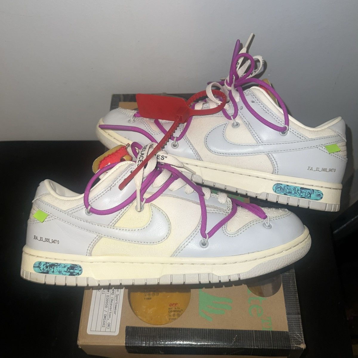 Off-White Off white lot dunk 45 Size US 9.5 / EU 42-43 - 1 Thumbnail