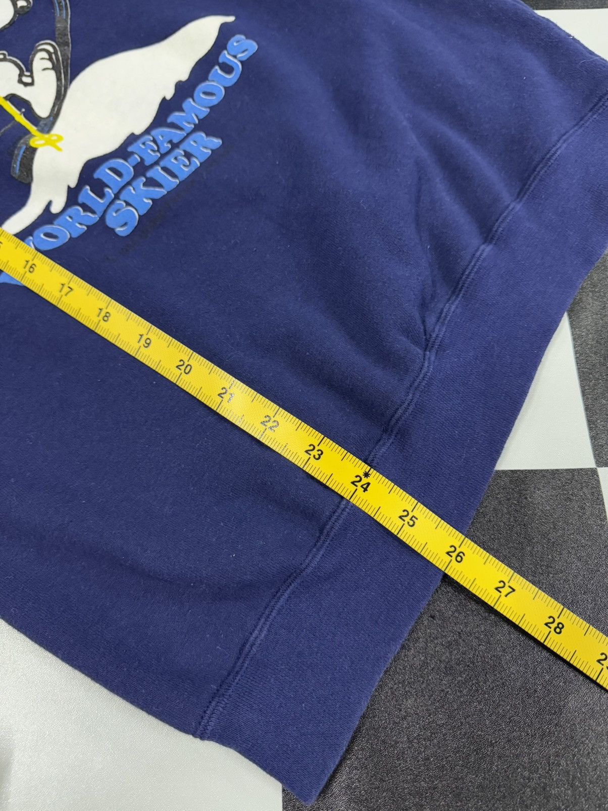 Anime Vintage Snoopy World Famous Skier Navy Size US M / EU 48-50 / 2 - 12 Thumbnail