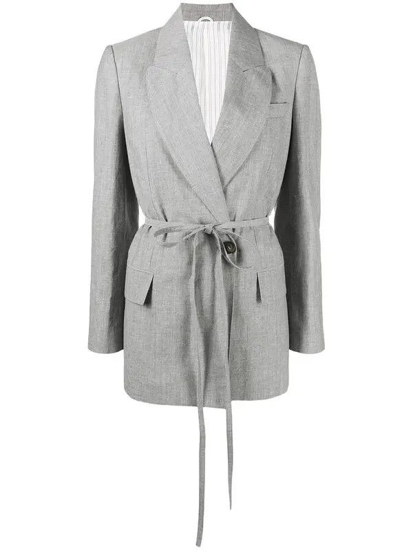 Brunello Cucinelli o1y0725 Blazer in Gray Size M / US 6-8 / IT 42-44 - 1 Thumbnail