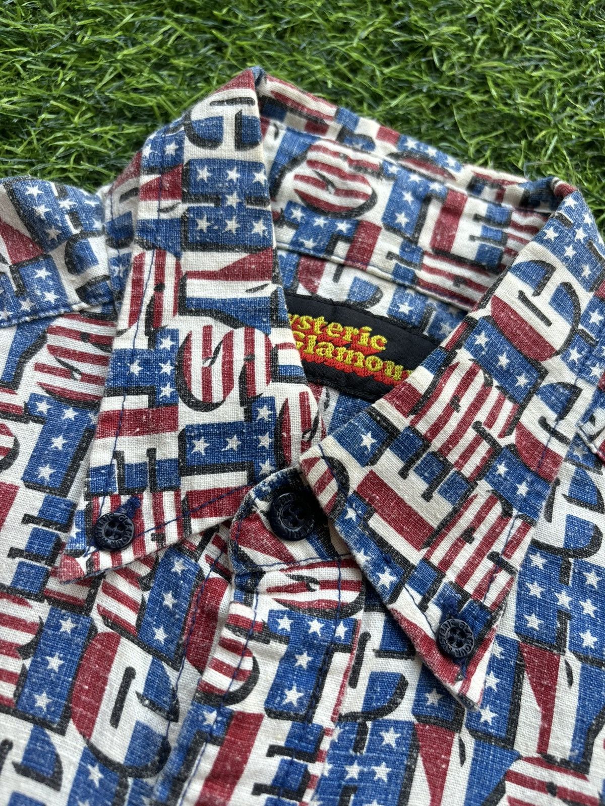 Hysteric Glamour Vintage Hysteric Glamour Full Print Shirt Size US M / EU 48-50 / 2 - 6 Thumbnail
