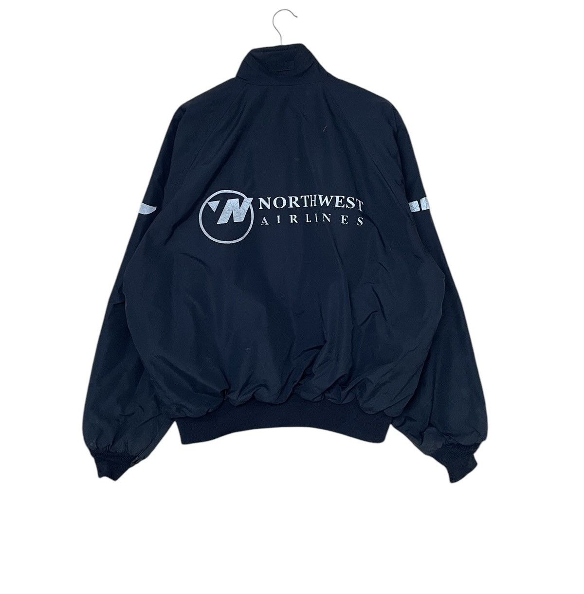 Vintage Vintage Brand Northwest Airlines Bomber Jacket 1990s Size US XL / EU 56 / 4 - 2 Thumbnail