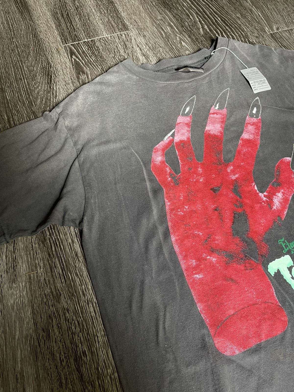 Saint Michael NEW Saint Michael Devil Hand Tee Size US L / EU 52-54 / 3 - 4 Thumbnail