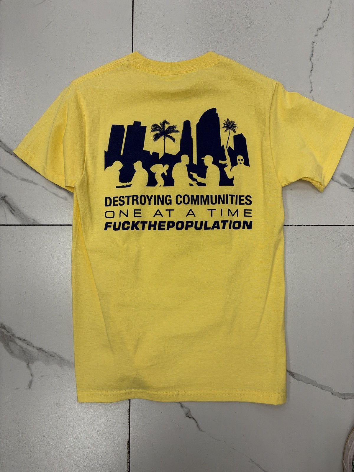 Fuck The Population FTP Community Tee “Banana Yellow" Size US S / EU 44-46 / 1 - 2 Thumbnail