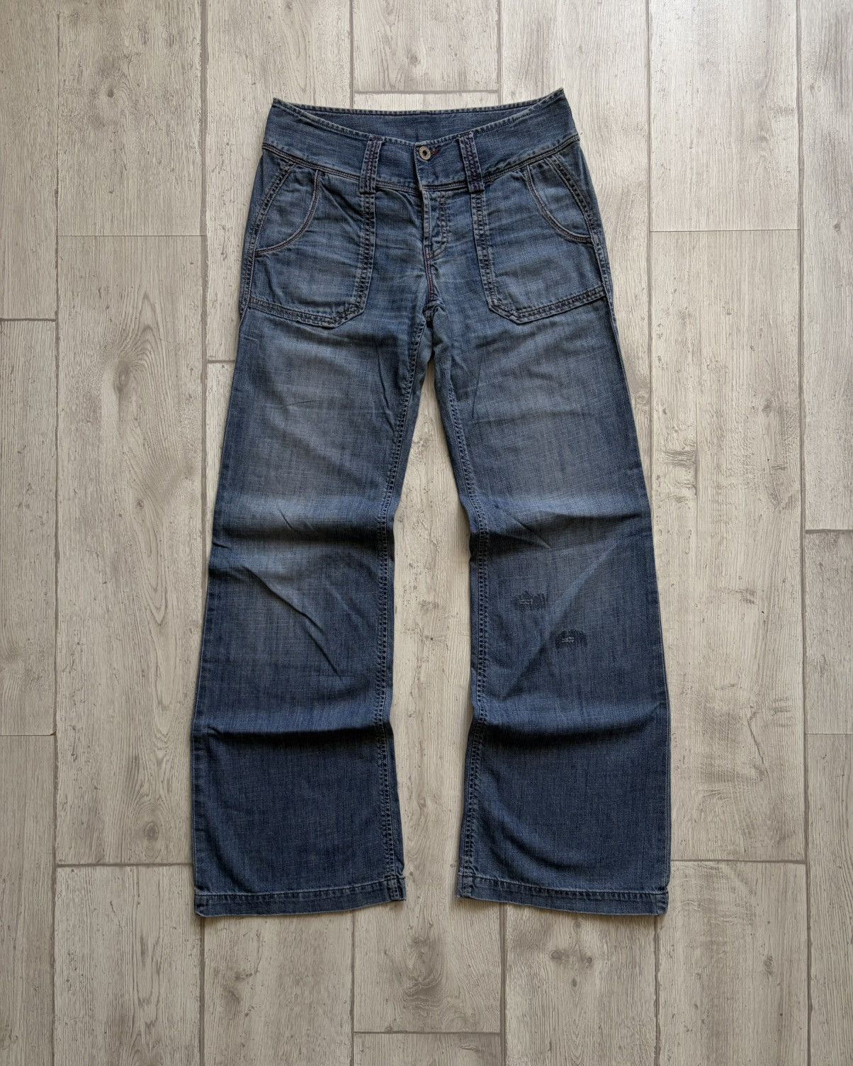 Diesel Archive Diesel Jeans Flared Washed Y2K Vintage 90s Hype 