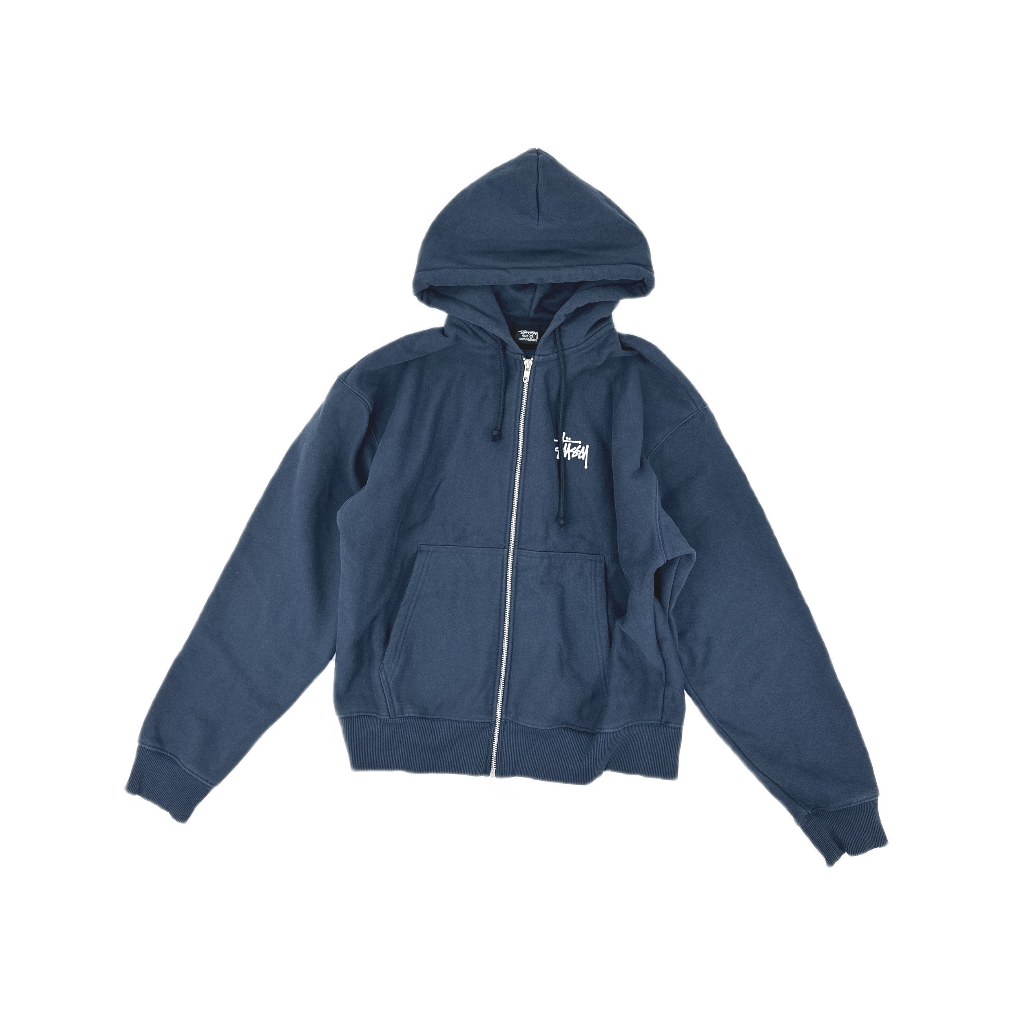 Stussy Stussy Basic Logo Zip Hoodie Size M Size US M / EU 48-50 / 2 - 1 Thumbnail