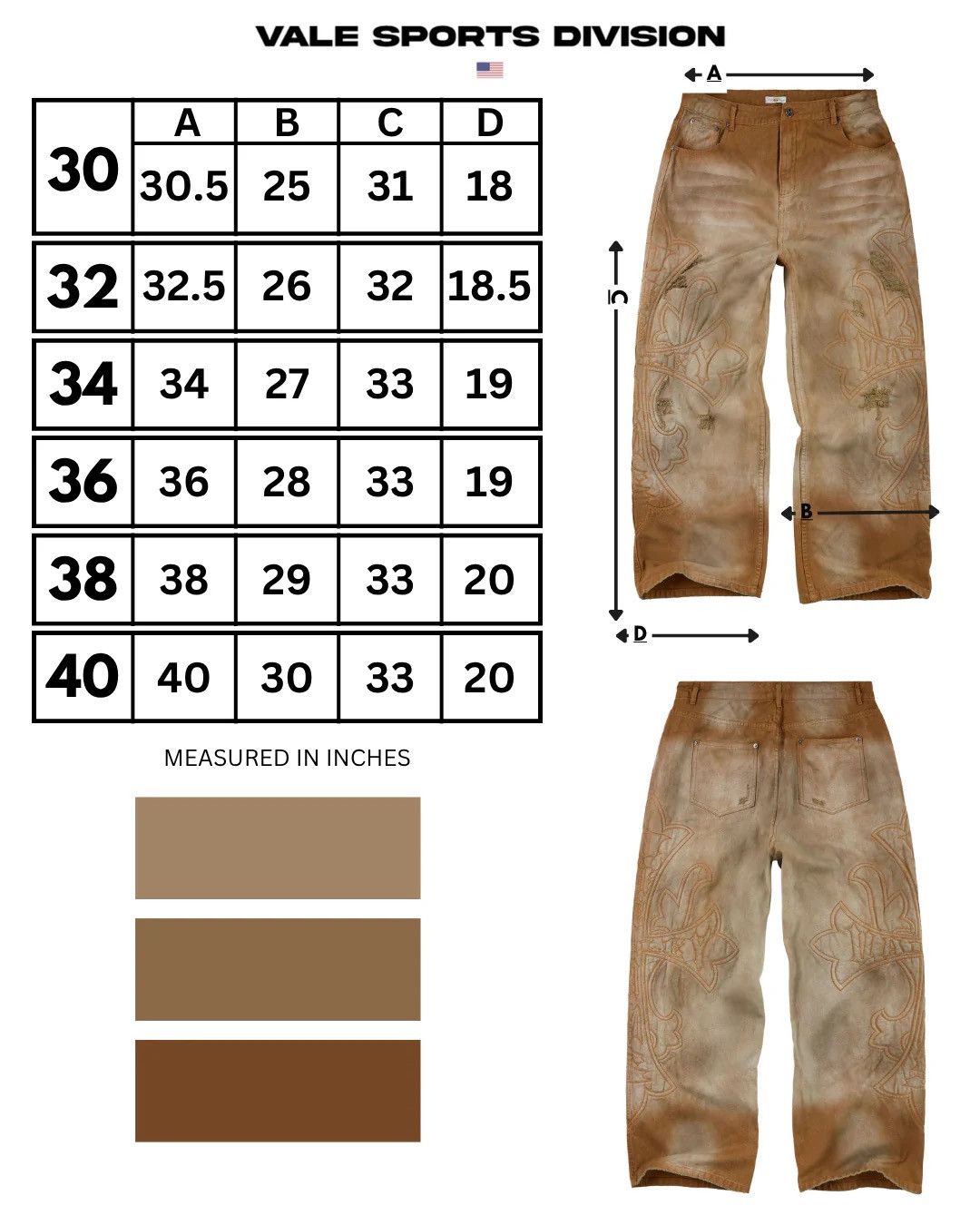 Vale Vale Forever Desert Carver Work Pants Size US 34 / EU 50 - 10 Thumbnail