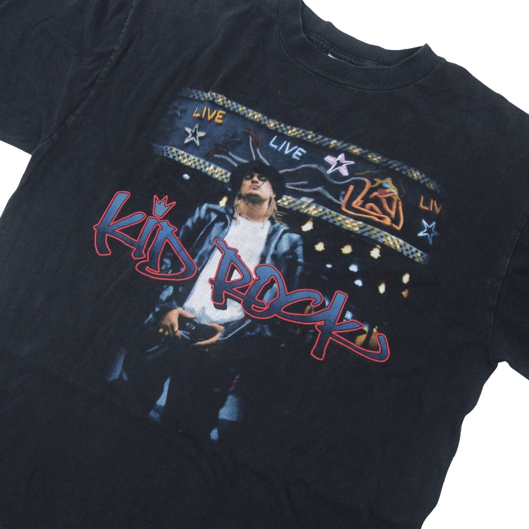 Vintage VINTAGE Kid Rock Tour Shirt Winterland Black Mens Large L Shirt Boys? Size US L / EU 52-54 / 3 - 2 Thumbnail