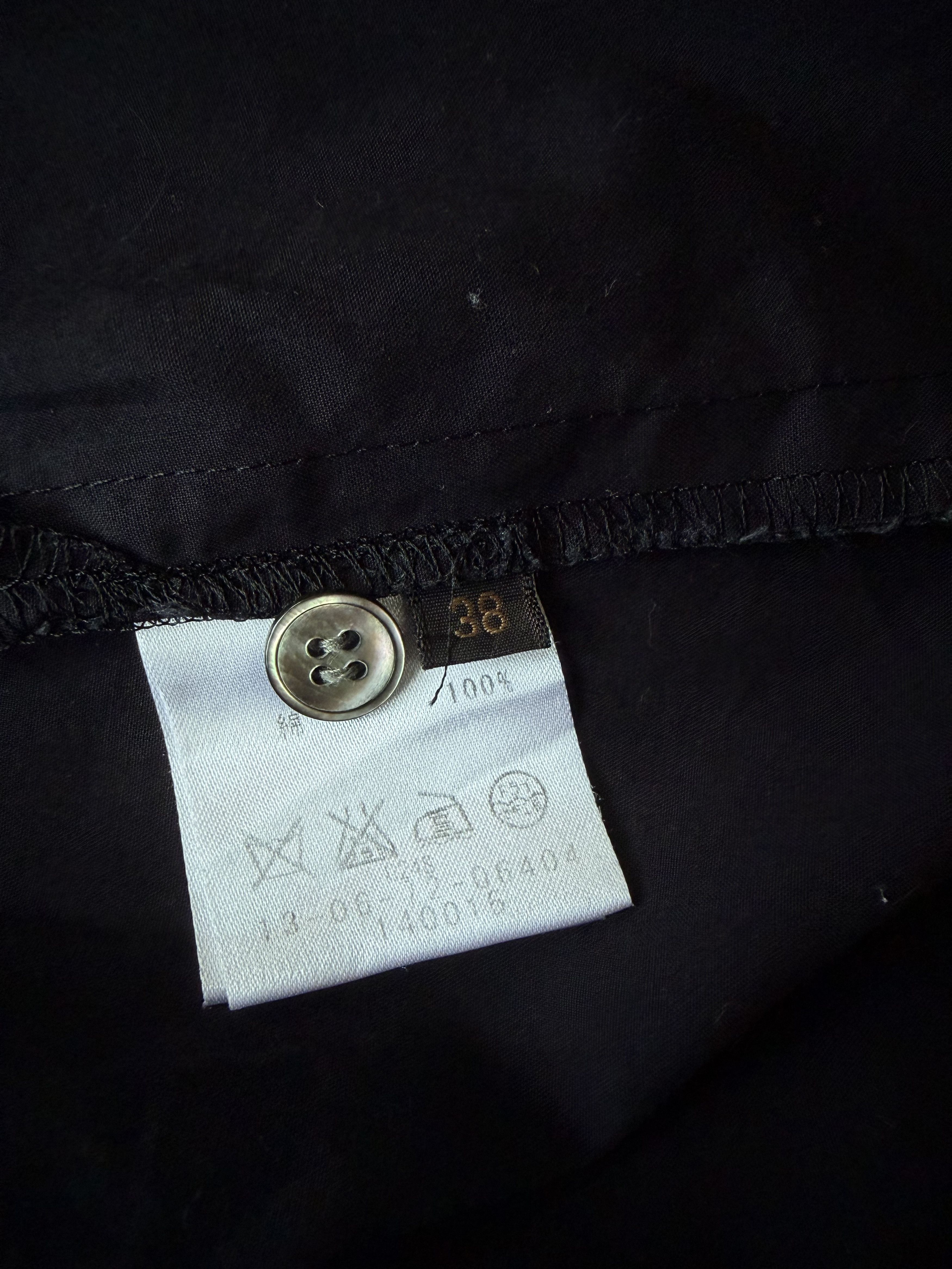 Tomorrowland Tomorrowland Black Pleated Shirt Dress Japan Midi Size S-M Size M / US 6-8 / IT 42-44 - 8 Thumbnail