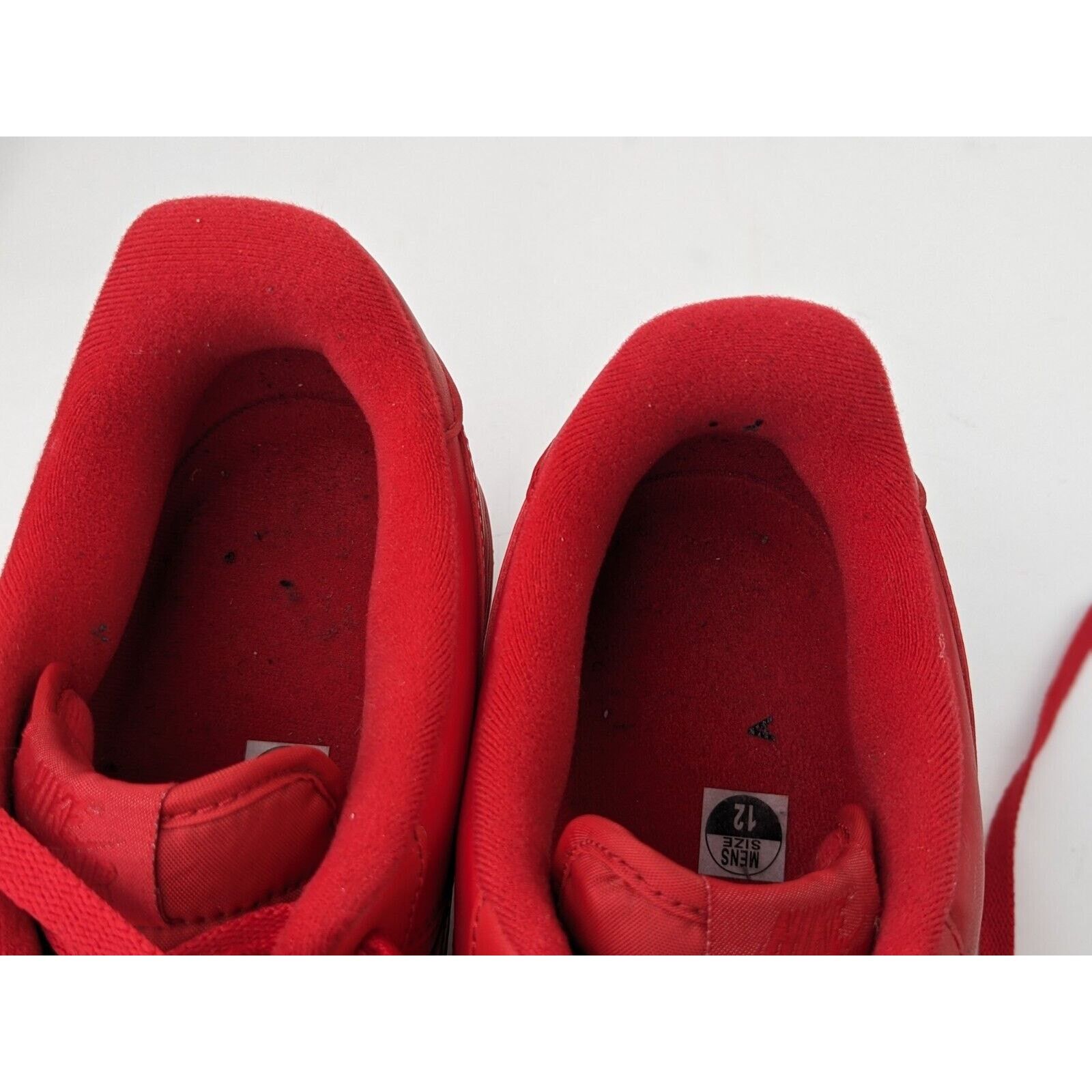 Nike Nike Air Force 1 Low 07 LV8 CW6999-600 Triple Red Mens Sz 12 Size US 12 / EU 45 - 12 Thumbnail