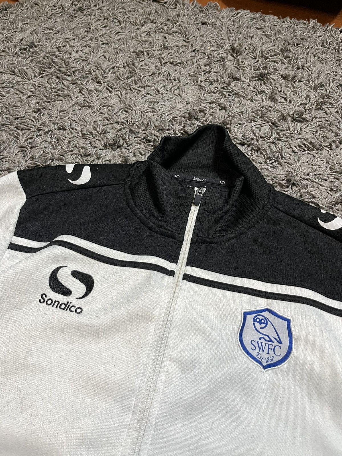 Vintage FC SHEFFIELD WEDNESDAY 2016/17 SOCCER FOOTBALL JACKET Size US L / EU 52-54 / 3 - 2 Thumbnail