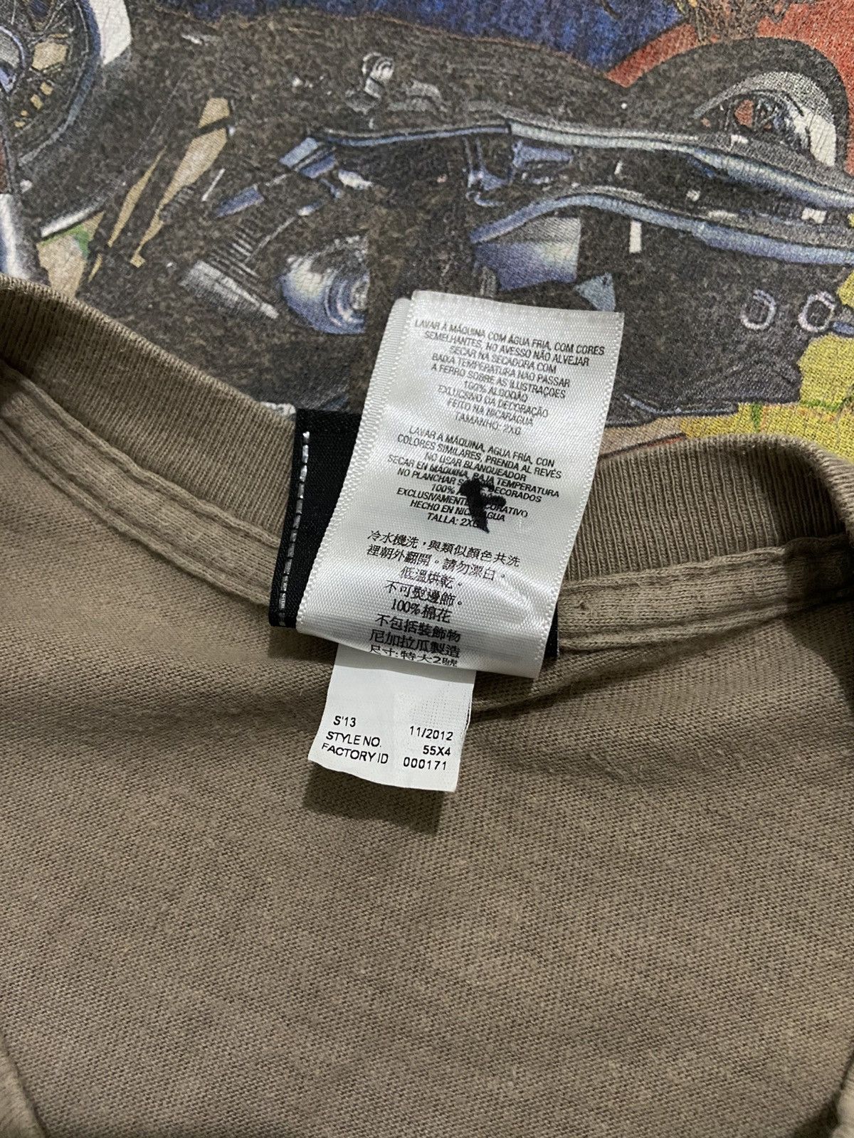 Harley Davidson Harley Davidson Motorcycles Tee 2012 Size US XXL / EU 58 / 5 - 6 Thumbnail