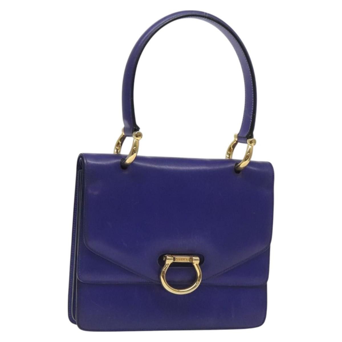 Celine Celine Gancini Handbag Leather Size ONE SIZE - 1 Thumbnail